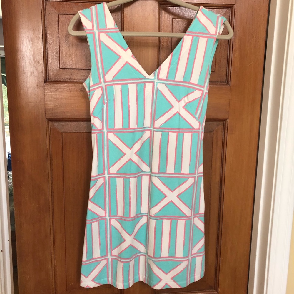 Mahi Gold V-Neck Dress